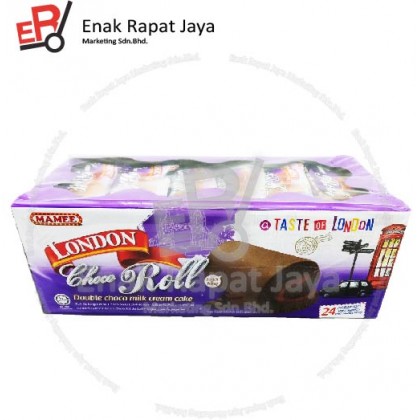 LONDON CHOCO ROLL (DOUBLE CHOCOLATE) [20's x 16g]