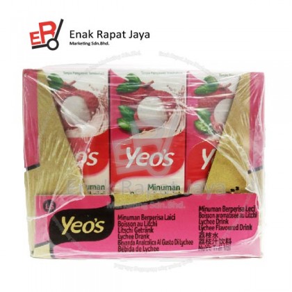 YEO'S LYCHEE [24x250ml]