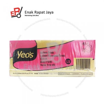 YEO'S LYCHEE [24x250ml]