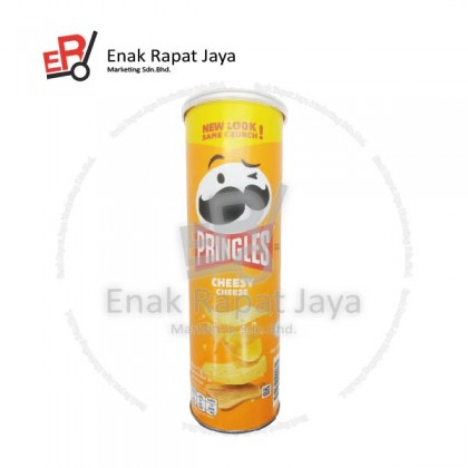 PRINGLES POTATO CHIPS (CHEESY CHEESE) [107g]