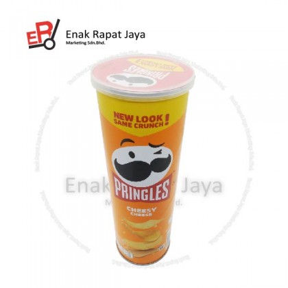 PRINGLES POTATO CHIPS (CHEESY CHEESE) [107g]