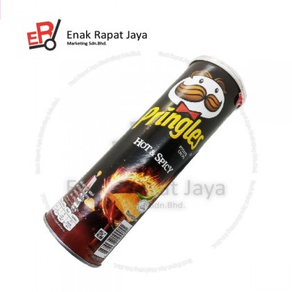 PRINGLES POTATO CHIPS (HOT & SPICY) [107g]