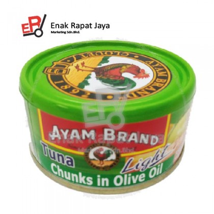 AYAM TUNA CHUNKS IN OLIVE OIL (LIGHT) [150g]