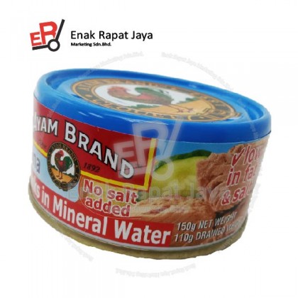 AYAM TUNA CHUNKS IN MINERAL WATER [150g]