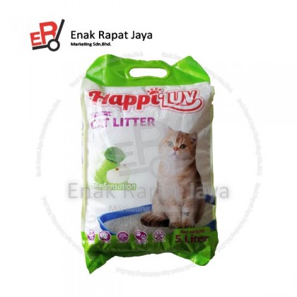 HAPPILUV CAT LITTER (APPLE) [5L]