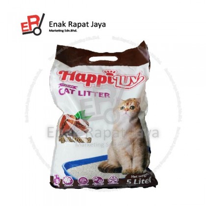 HAPPILUV CAT LITTER (COFFEE) [5L]