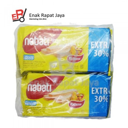 NABATI RICHEESE CHEESE WAFER +30% [10pcs x 37g]