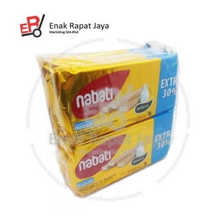 NABATI RICHOCO WHITE CREAM WAFER +30% [10pcs x 37g]