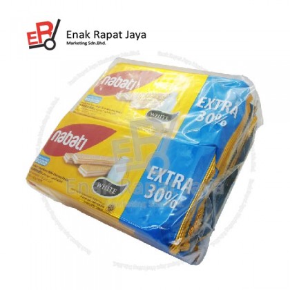 NABATI RICHOCO WHITE CREAM WAFER +30% [10pcs x 37g]