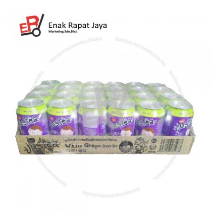 YEO'S JUSTEA ALOE VERA WHITE GRAPE [24x300ml]