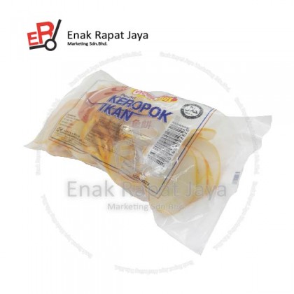 GOGOMAS KEROPOK IKAN (YELLOW) [300g]