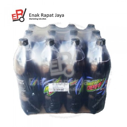 MOUNTAIN DEW PITCH BLACK (PURPLE) [ 12 x 1.5L ]