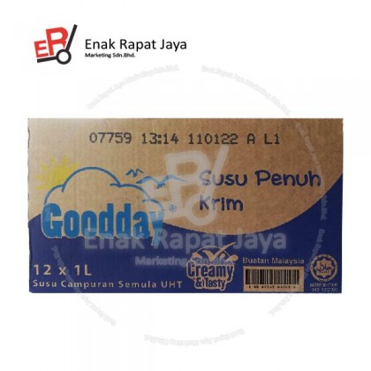 GOODDAY UHT FULL CREAM MILK [12x1L]