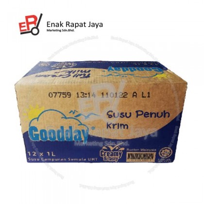 GOODDAY UHT FULL CREAM MILK [12x1L]
