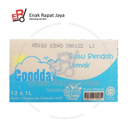 GOODDAY UHT LOW FAT MILK [12x1L]