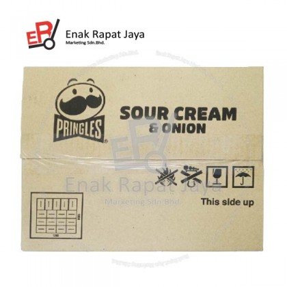 PRINGLES POTATO CHIPS (SOUR CREAM & ONION) [12 x 3outers x 36g]