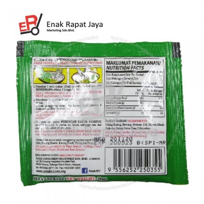 ADABI PERENCAH SAYUR GORENG [16pkt x 30gm]