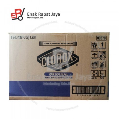 CLOROX BLEACH REG [6 x 4L]