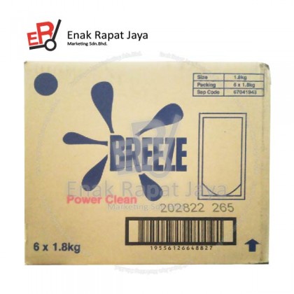 BREEZE LLD(REFILL) POWER CLEAN [6x1.8kg]