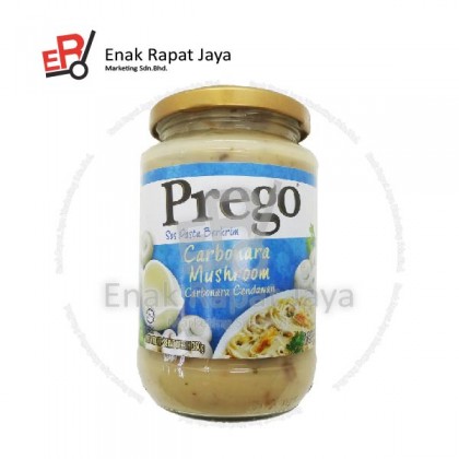 PREGO CARBONARA MUSHROOM PASTA SAUCE-WHITE (BOTTLE) [350g]