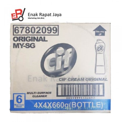 CIF CREAM (WHITE)[16x600ml]