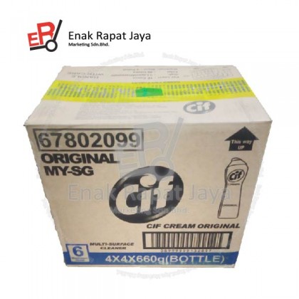 CIF CREAM (WHITE)[16x600ml]