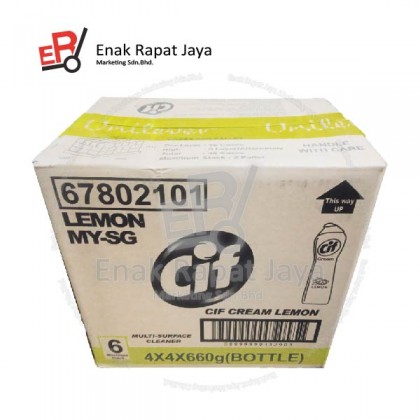 CIF CREAM (LEMON)[16x600ml]