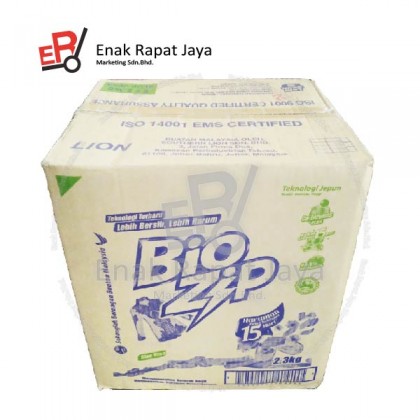BIOZIP DETERGENT POWDER (MAGICAL BLOOM) [8x2.3kg]