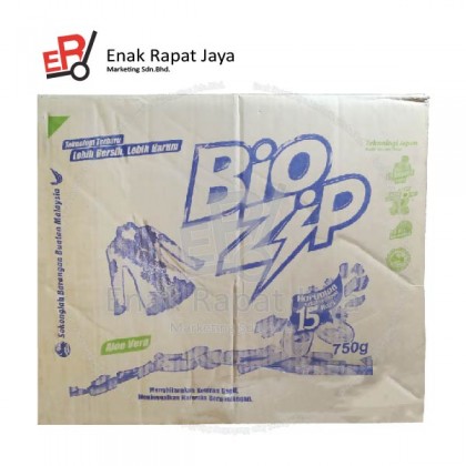 BIOZIP DETERGENT POWDER (MAGICAL BLOOM) [24x750g]
