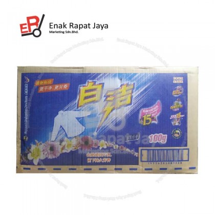 BIOZIP DETERGENT POWDER (FLORAL) [144x100g]