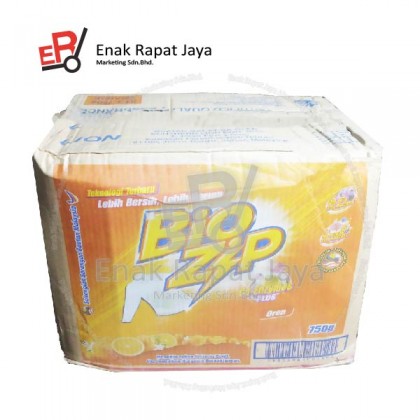 BIOZIP DETERGENT POWDER (ORANGE) [24x750g]