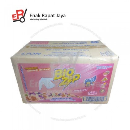 BIOZIP DETERGENT POWDER (PARFUM BOUQUET) [144x100g]