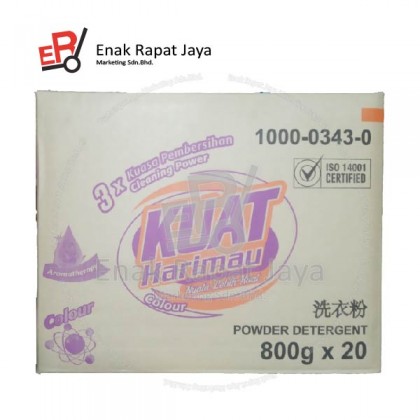 KUAT HARIMAU POWDER COLOUR [20x800g]