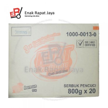 KUAT HARIMAU POWDER ZESTY LEMON [20x800g]