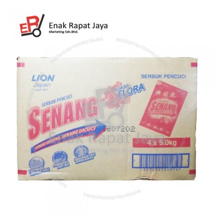 SENANG POWDER KUASA FLORAL [4x5kg]