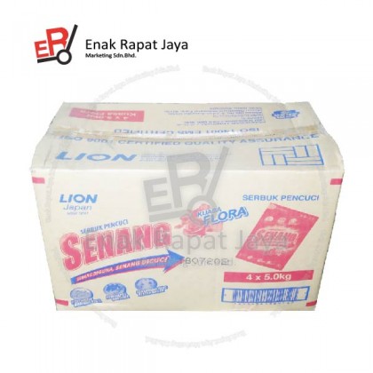 SENANG POWDER KUASA FLORAL [4x5kg]