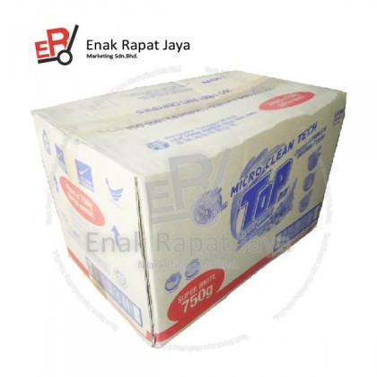 TOP DETERGENT POWDER SUPER WHITE (RED) [24x750g]