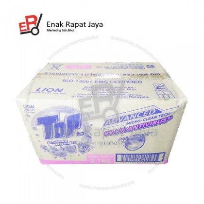 TOP DETERGENT POWDER BLOOMING FRESHNESS (PINK) [8x2.1kg]