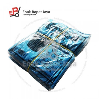 PLASTIC SAMPAH O.KUAT (BIRU) 18x21 [1x200pack]