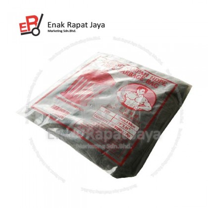 PLASTIC SAMPAH O.KUAT (HITAM) 28"x34" [3x80pack]