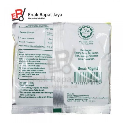 TAUCU OPAH NUR [20's x 60g]