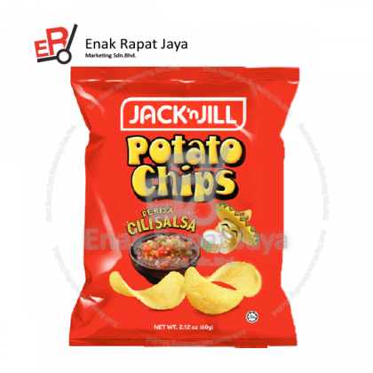 JACK N JILL POTATO CHIPS (SALSA) [12x60g]