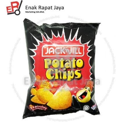 JACK N JILL POTATO CHIPS (EXTRA HOT & SPICY) [12x60g]