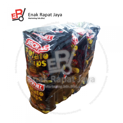 JACK N JILL POTATO CHIPS (EXTRA HOT & SPICY) [12x60g]