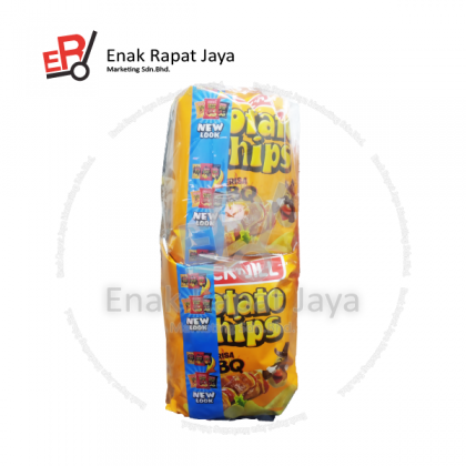 JACK N JILL POTATO CHIPS (BBQ) [12x60g]