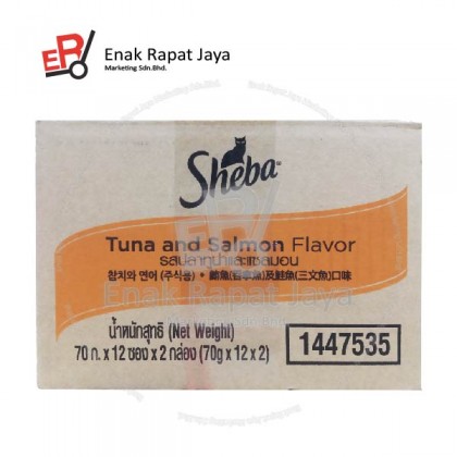 SHEBA TUNA SALMON [24x70g]