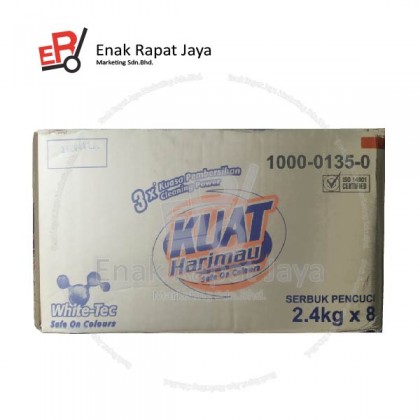KUAT HARIMAU WHITE-TEC POWDER PUTIH [8x2.4kg]