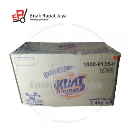 KUAT HARIMAU WHITE-TEC POWDER PUTIH [8x2.4kg]