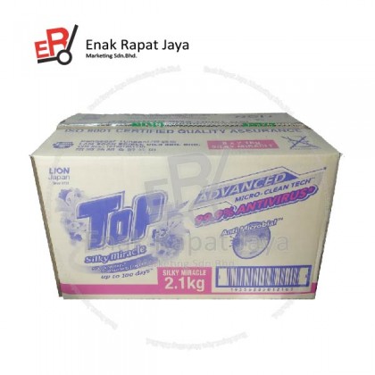 TOP DETERGENT POWDER SUPER WHITE (RED) [8x2.1kg]