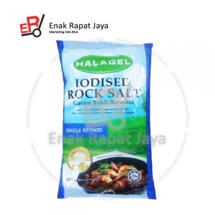 HALAGEL SINGLE REFINED ROCKSALT (BIRU) [400g]